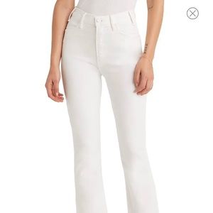 Mother jeans - hustler white